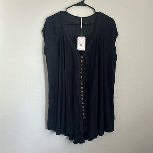Free People Highland oversized tunic top